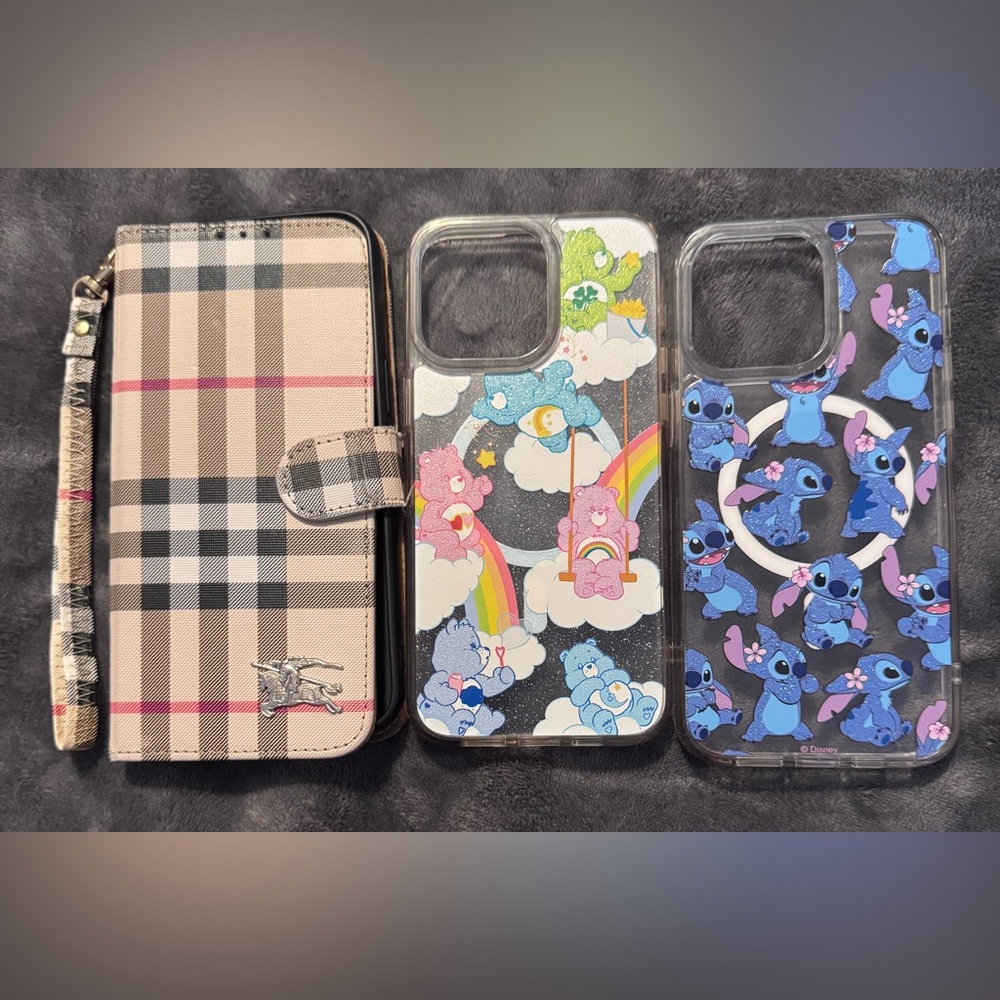 Lot of 3 IPhone 15 ProMax cases